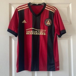 Atlanta United FC Adidas 2017 Inaugural Season Youth Large Embroidered Jersey